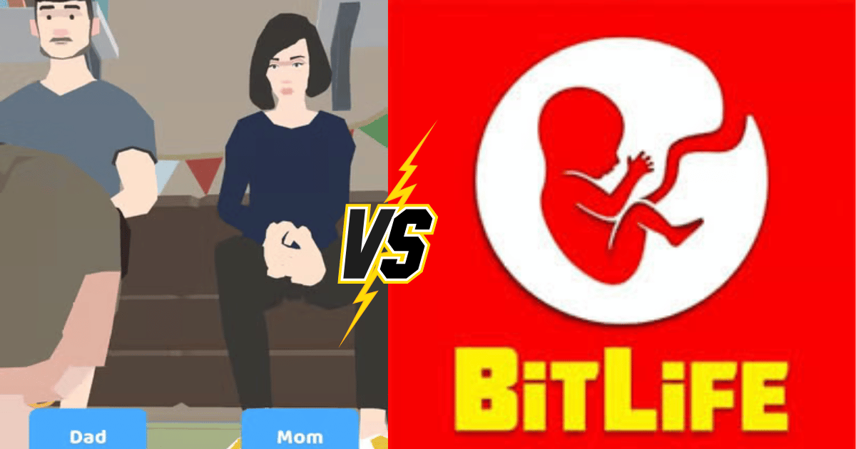 Bitlife Apk VS 100 Years Life Simulator Apk