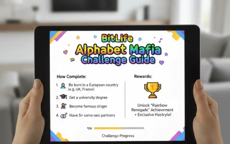 BitLife Alphabet Mafia Challenge