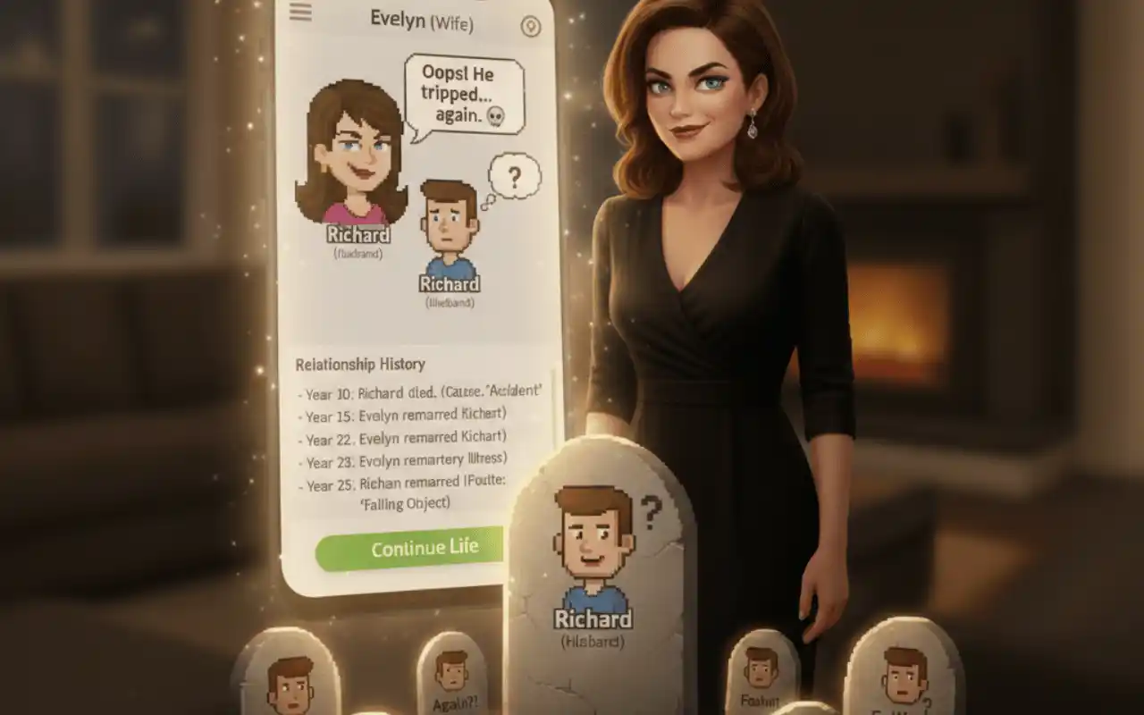 Black widow challenge in which a wife kills her husbands multiple time