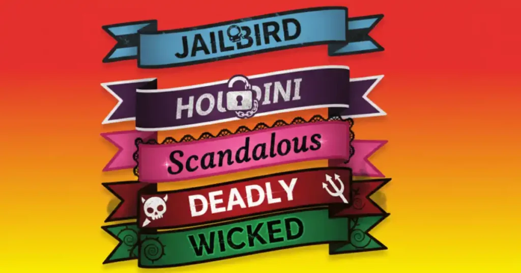 This image shows all Crime & Chaos Ribbons in bitlife game