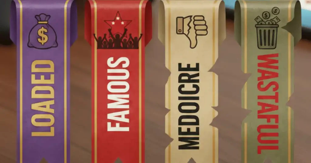 This image shows all lifestyle and personality ribbons in bitlife