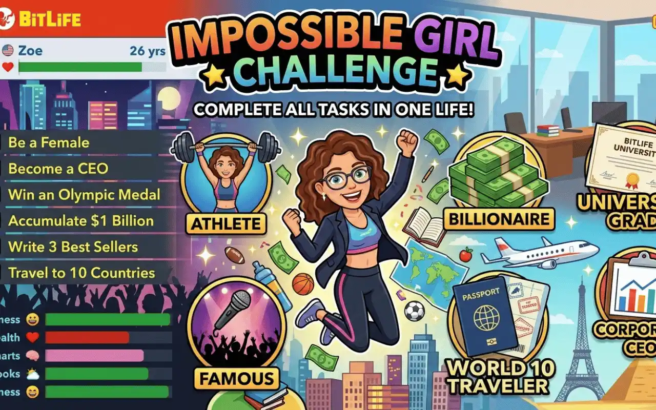 Impossible girl challenge bitlife complete requirements