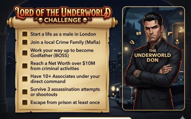 Lord of the underword challenge bitlie complete detail