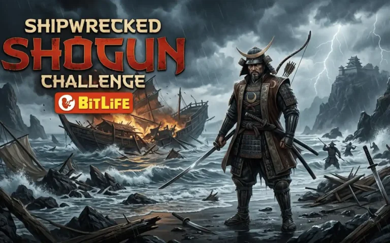 Shipwrecked Shogun Challenge BitLife