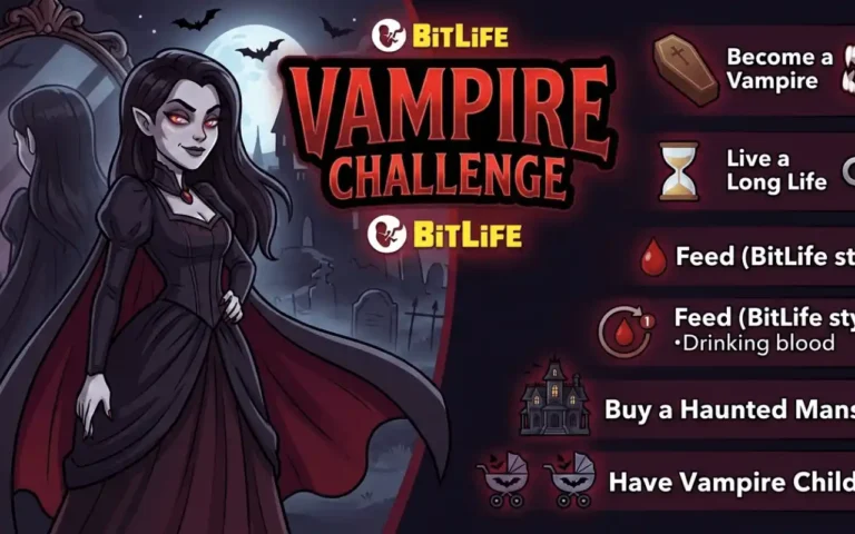 Vampire Challenge in Bitlife