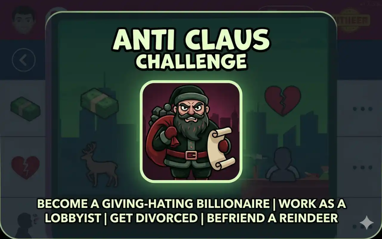 Anti claus challenge Bitlife