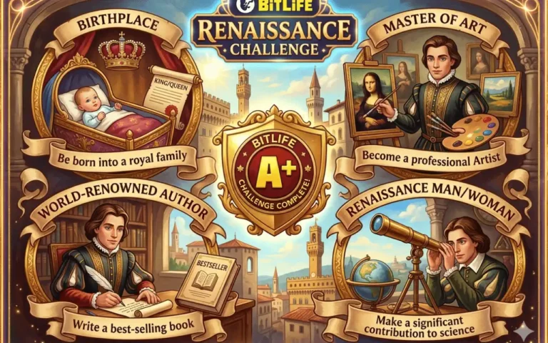 BitLife Renaissance Challenge Complete Guide